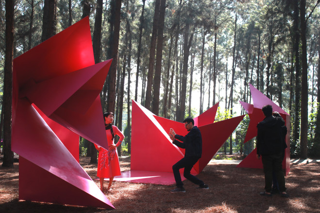 Bảo tàng nghệ thuật trong rừng tạo ra những di sản mới cho nghệ thuật đương đại VN